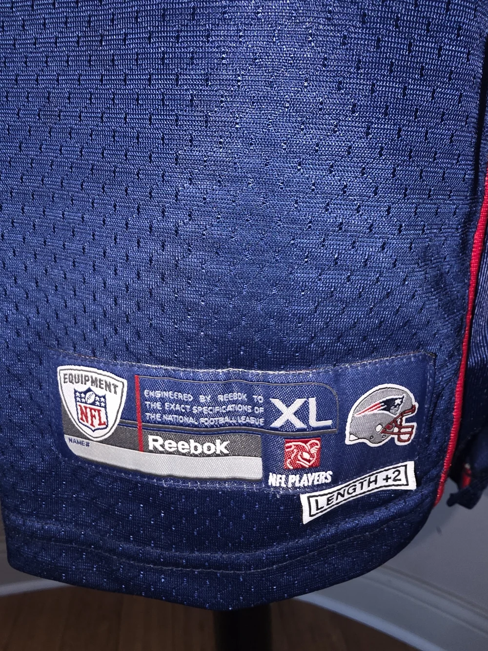 Wes Welker #83 Patriots Reebok On Field Jersey Youth XL +2 NFL